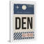 Denver - Bagage - impression encadrée sur papier-1636139285