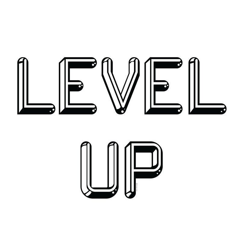 Mutsa Level Up par Yass Naffas Designs, H 12 po x l 12 po