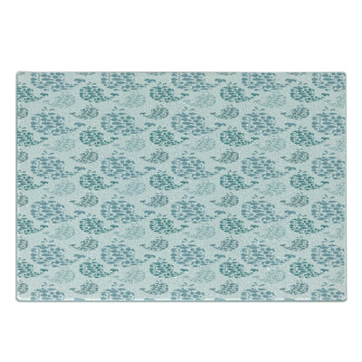 East Urban Home Glass Whales Cutting Board