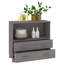 Ebern Designs Sideboard 85X35x80 Cm Solid Wood Pine-70631221