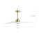 Antinisha 52" Solid Wood 3-Blade Propeller Ceiling Fan with Remote