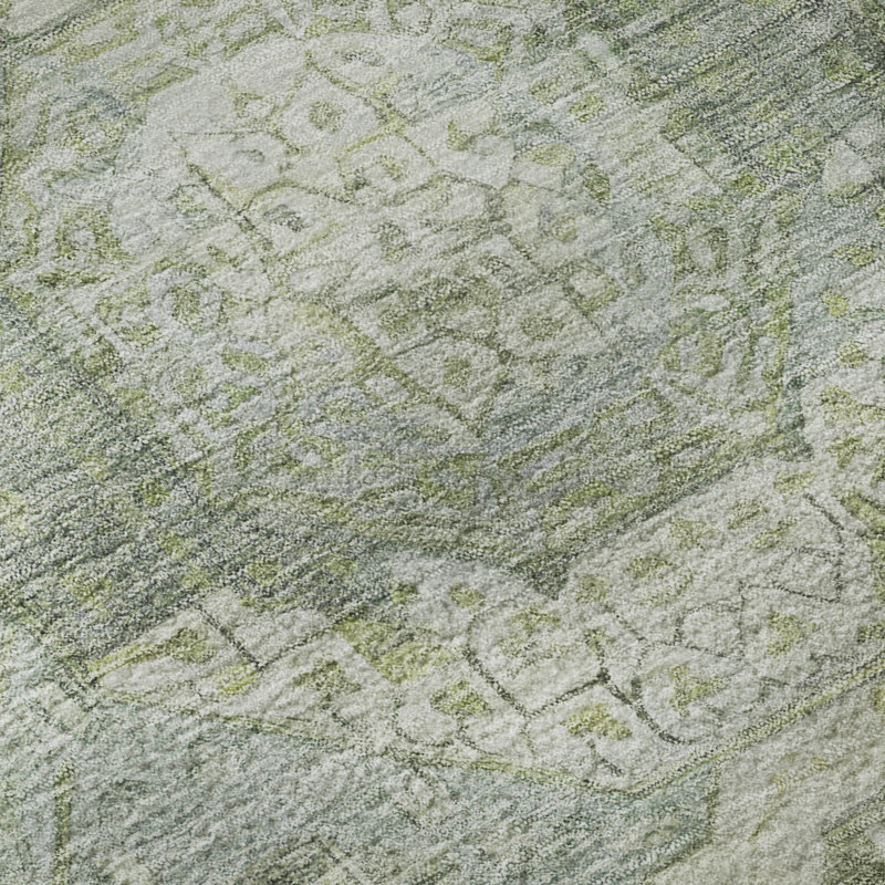 Premium Machine Washable Honig AMF1661 Panel Rug, Rectangle 1'8" x 2'6"