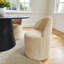 Chaise roulante rembourrée en chenille avec roulettes cachées-1098561284-1090085163