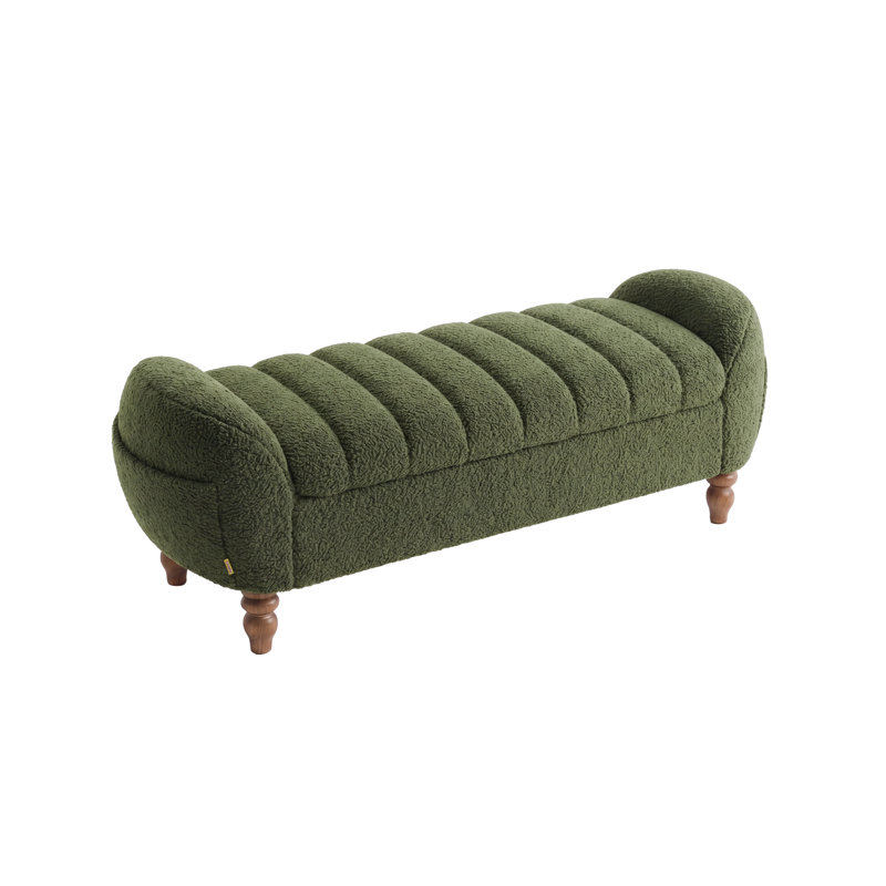Banc repose-pieds, Beige