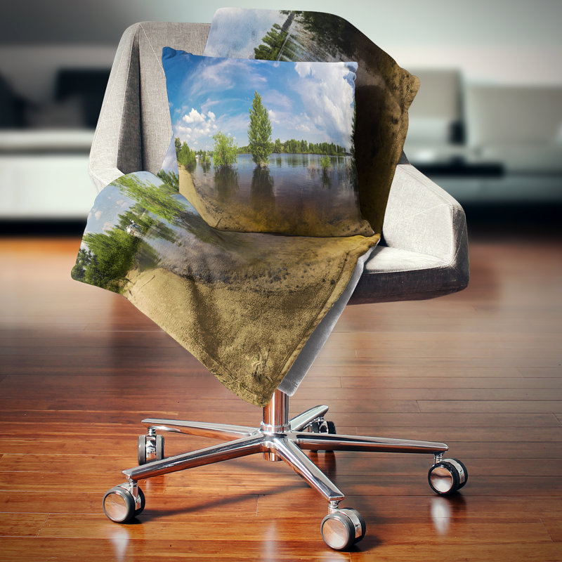 Coussin Landscape, 16 po x 1 po, Coussin décoratif