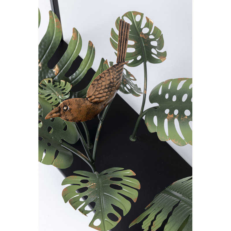 Console Palms Black 100x86cm