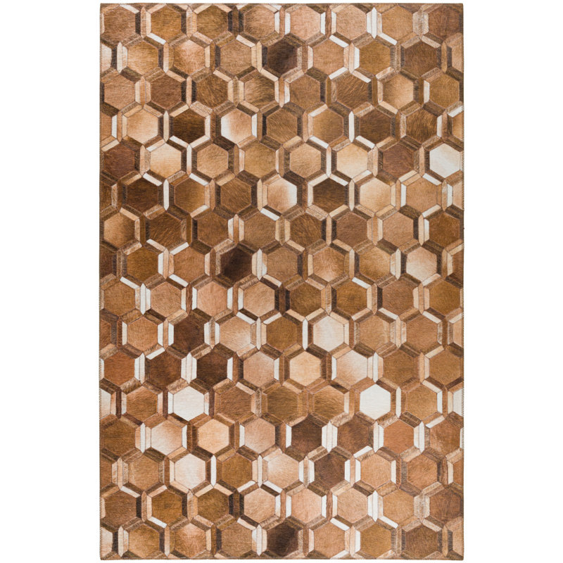 Dolina Washable Patchwork Indoor / Outdoor Rug, Rectangle 1'8" x 2'6"