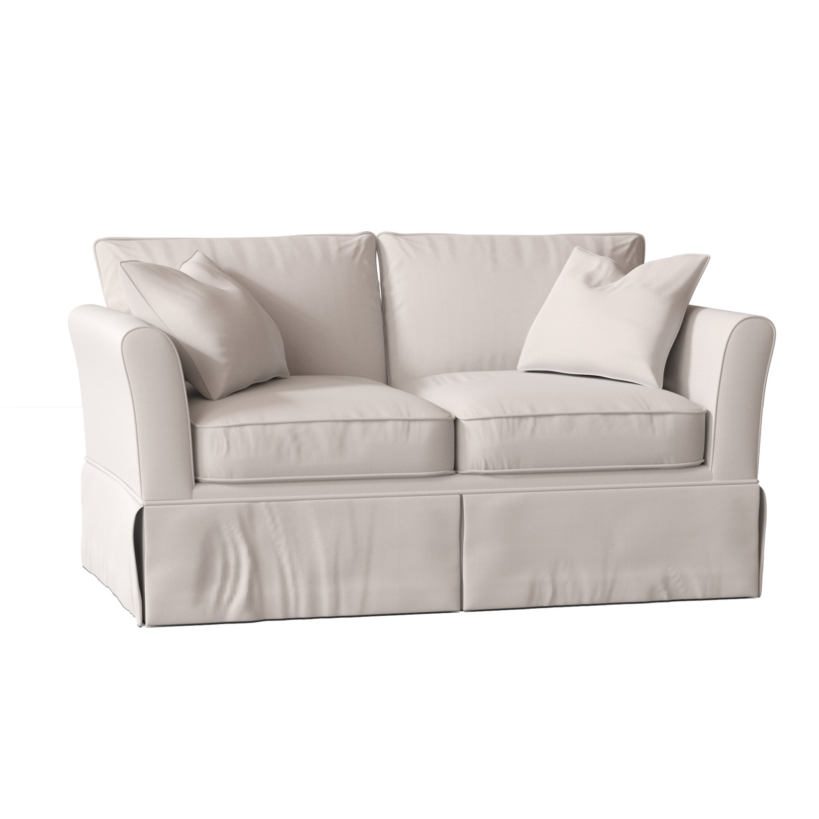 Shelby 60'' Upholstered Sofa, Canvas Canvas Sunbrella® Canvas