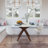 Gamino Round Solid Wood Base Dining Table-963890852