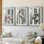 Christmas Holiday Art CI - Impression sur mesure encadrée de qualité supérieure - 3 pièces-339805952