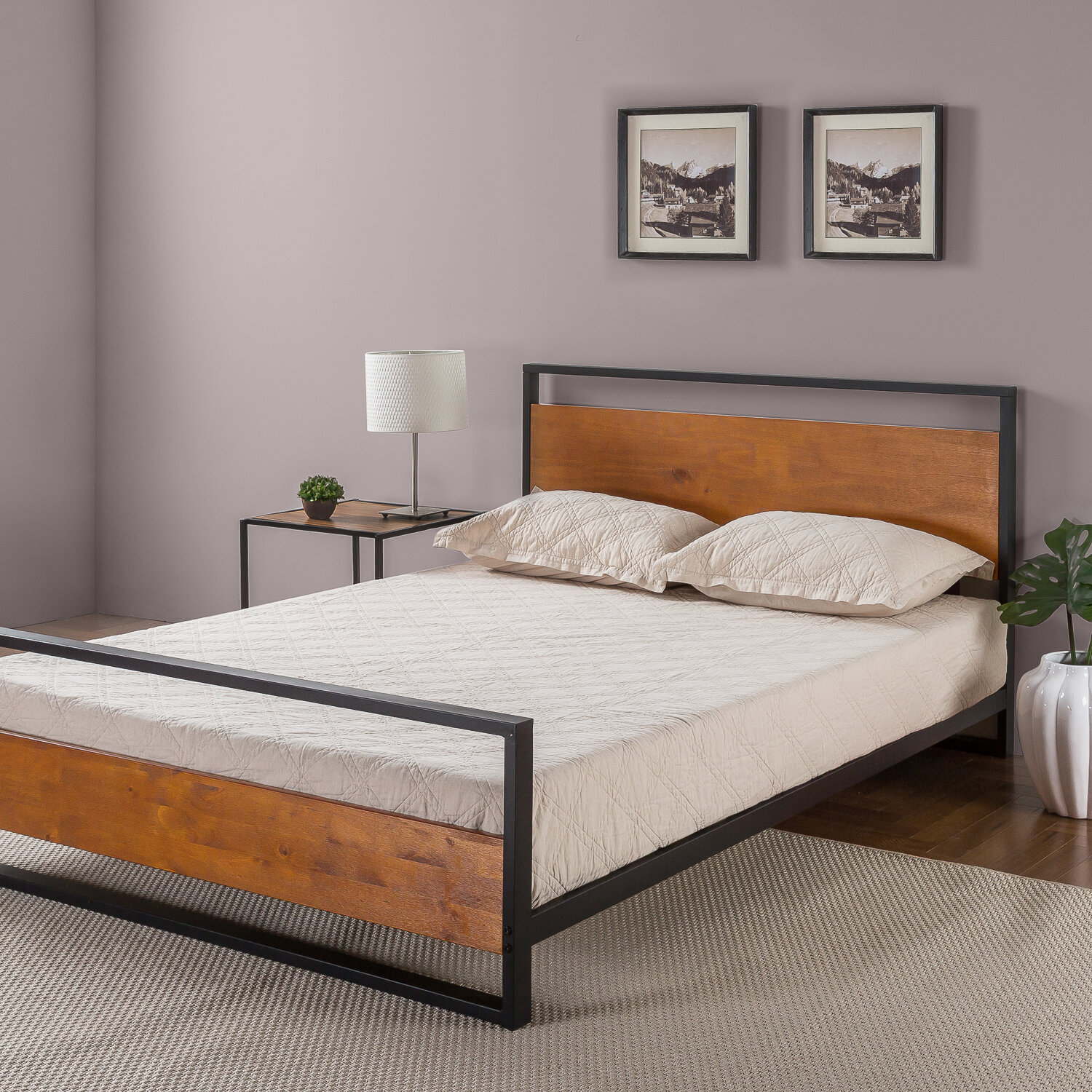 Union rustic clearance bed frame