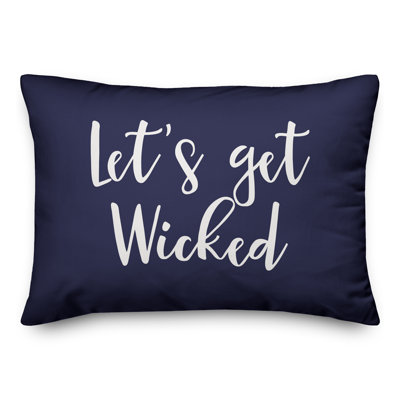  Coussin Let's Get Wicked
