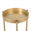 Support pour plante pliante en métal Golden 2, stable et fonctionnel pour plantes d'intérieur et d'extérieur