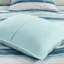 Courtepointe double / grand 6 pièces avec coussins décoratifs. Design aquarelle tranquille. Microfibre pour une nuit douillette. Literie lavable à la machine sur un thème serein. Décoration intérieure confortable-128738094-128738090