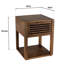 Ilia 40cm W Solid Wood Bedside Table