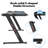 61" Gaming Desk With Z-Shaped Legs