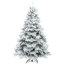 Artificial Christmas Tree with 300 LEDs Green PE and PVC-581627547-581627556