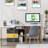 Abeed L-Shaped Metal Base Computer Desk