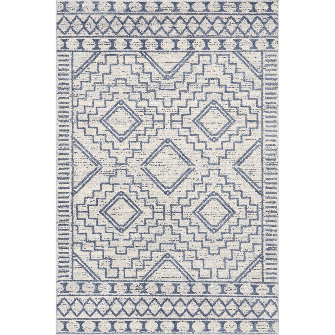 Cameron High Low Textured Moroccan Area Rug Dakota Fields Rug 