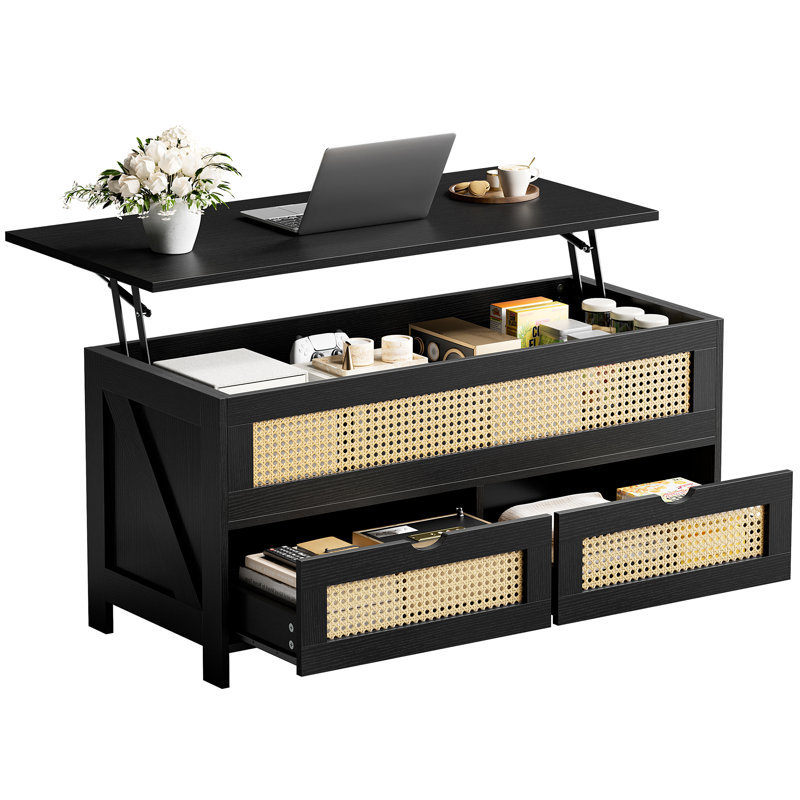 Torron Nesting Coffee Table, Black