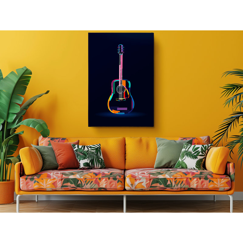 Abstrait, reproduction d'art sur toile, H 30 po x l 20 po