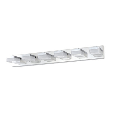 6- Fog Lamp - For Bathroom Vanity Mirror And Makeup Area 6 Lights, Fog, Long-Term Durability