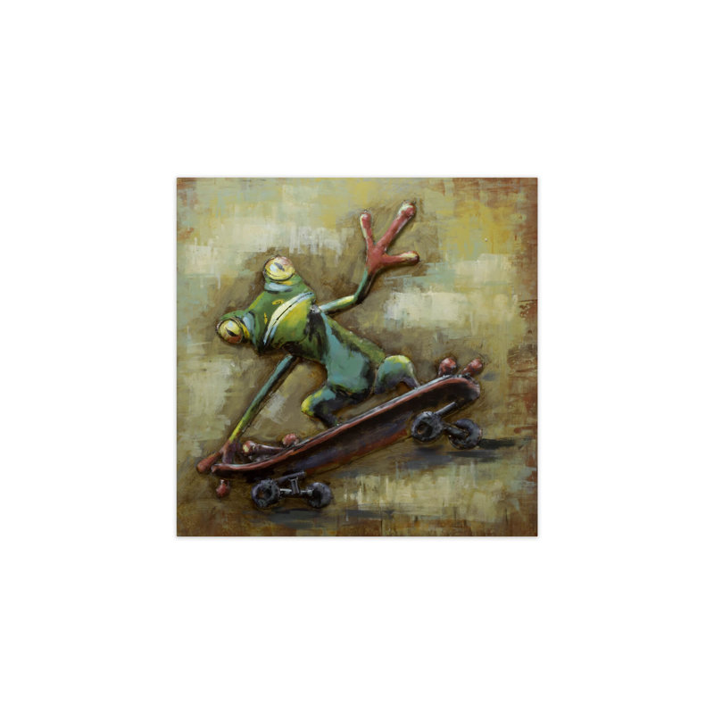 Skaterboy metal picture