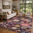 Machine Washable Indoor/Outdoor Chantille ACN2945 Floral Rug-128961562