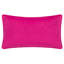 Creepy Town Abstract Purple Rectangular Throw Cushion