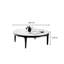 Table de bout en bois de noyer noir-113571944