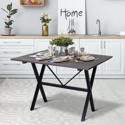 Table de salle à manger extensible drop leaf Humzah