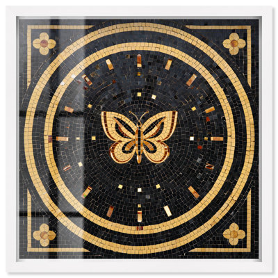 «Butterfly Mosaic Art Shadowbox» par Art Remedy