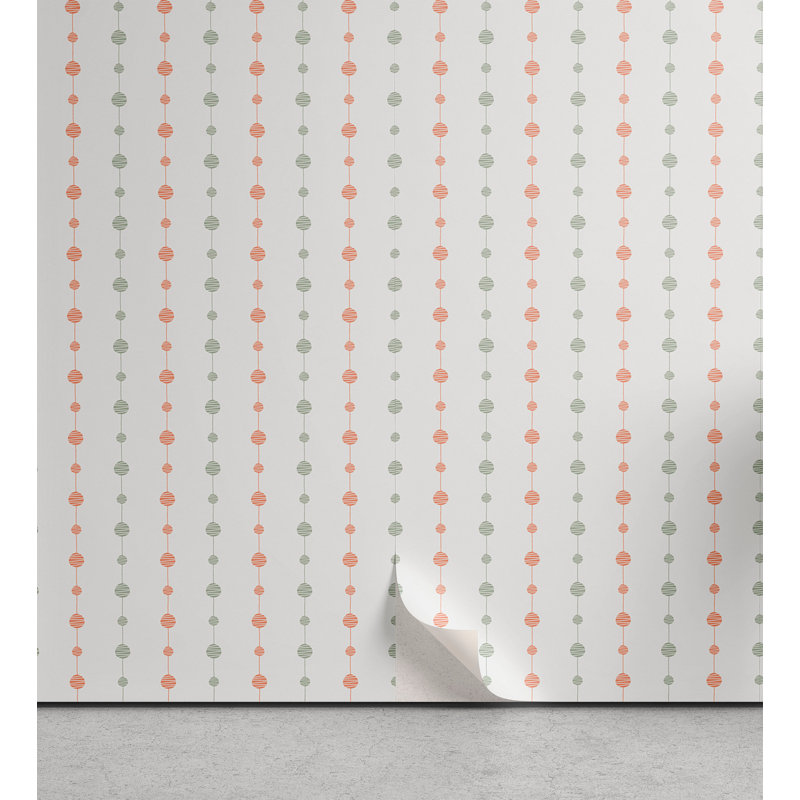 Panneau de papier peint adhésif Castoria, L 13 po x L 100 po
