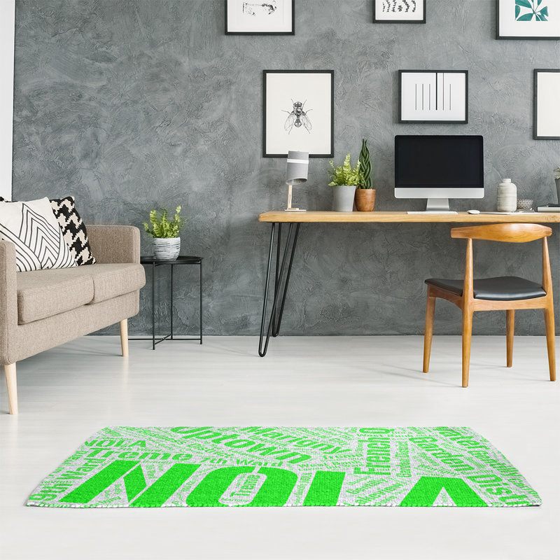 Chenille Indoor Rug, Rectangle 4' x 6'