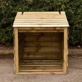 600cm W x 580.64cm D Wood Log Store