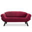 Desdemona 2 Seater Clic Clac Sofa Bed-1968326254