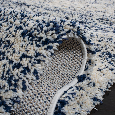Audriauna Ivory/Navy Area Rug
