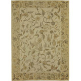 Savonile Ravenna Azm Wool Floral Area Rug