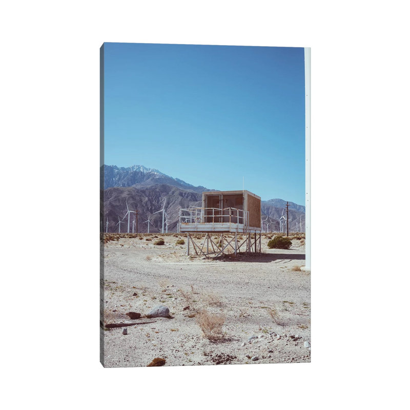 Palm Springs Windmills V by Bethany Young - Print on Canvas, Wrapped Canvas, 101.6cm H x 66.04cm W x 3.81cm D