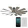 Windflower 12 - Blade Windmill Smart Ceiling Fan with Wall Control and LED Light Kit Included, Works With Alexa and iOS or Android App