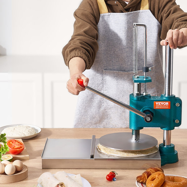 VEVOR Manual Pizza Dough Press Machine, 9.5inch/24cm Household Pizza ...