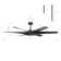 Jamariae 65" Ceiling Fan With No Light and Remote Control