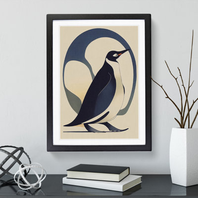 XV1022-3473X Penguin Art Nouveau - Print
