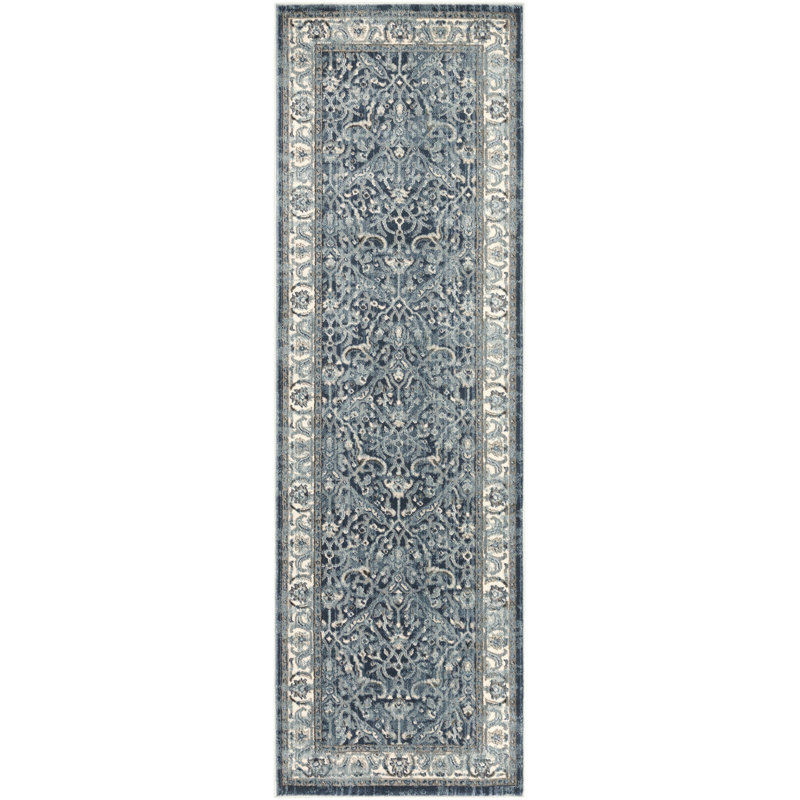 Herschell Power Loomed Oriental Area Rug , Runner 2'6" x 7'10"