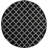 Rodgers Hand Woven Flat Weave Wool/Cotton Geometric Rug in Ivory/Black-1720150301