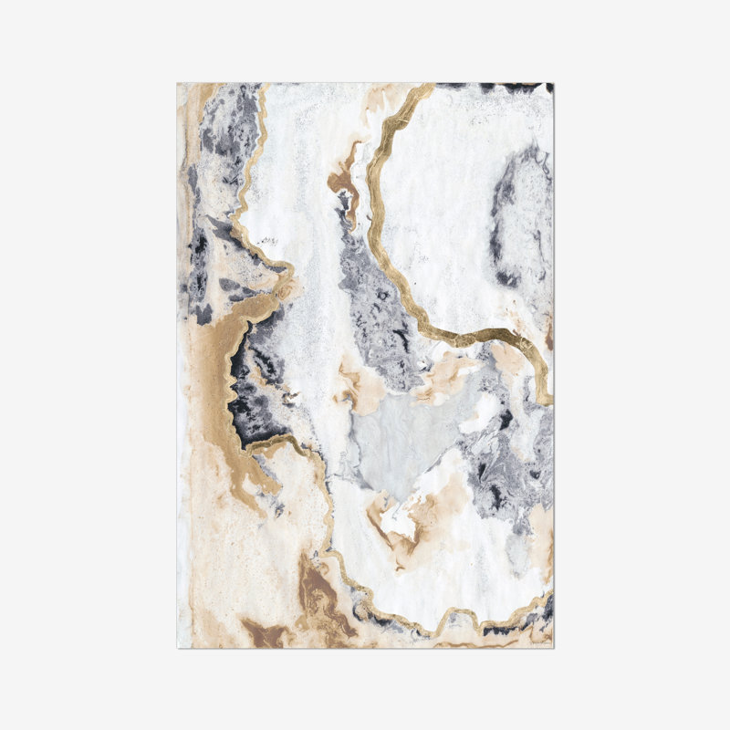 Cinder & Smoke I by Vanna Lam - Wrapped Canvas Painting, 76cm H x 51cm W, Paper Print