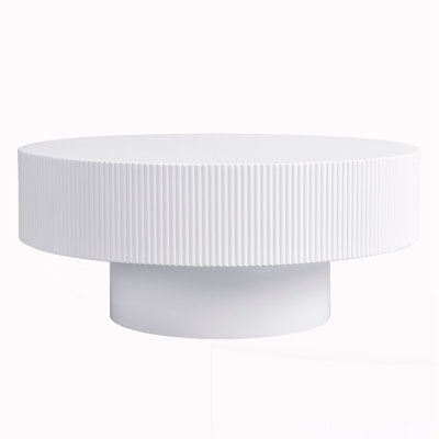 Modern Drum End Table