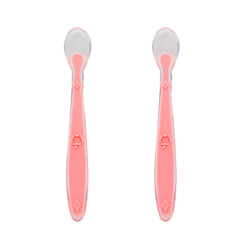Berel Baby Flatware, Pink