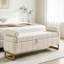 Modern Oversized Teddy Bench For End Of Bed With Storage Entryway Bench-1439877627