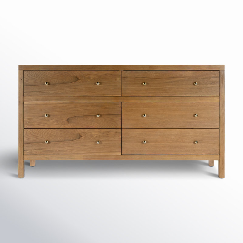 Nora 6-Drawer Dresser, Natural